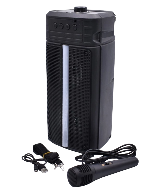 Boxa Portabila Karaoke ZQS-4242 USB Bluetooth Radio FM cu Microfon